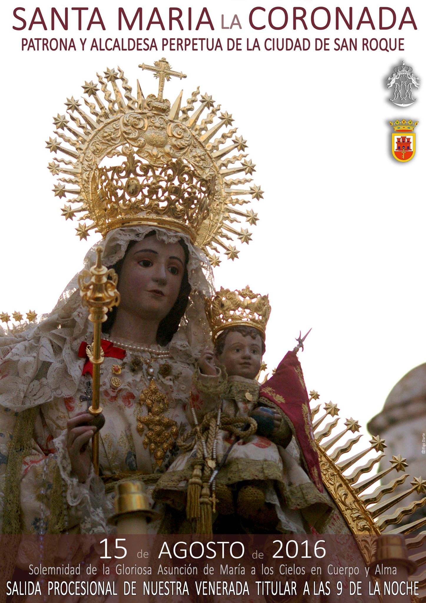 Fiestas patronales en honor de Santa María la Coronada  